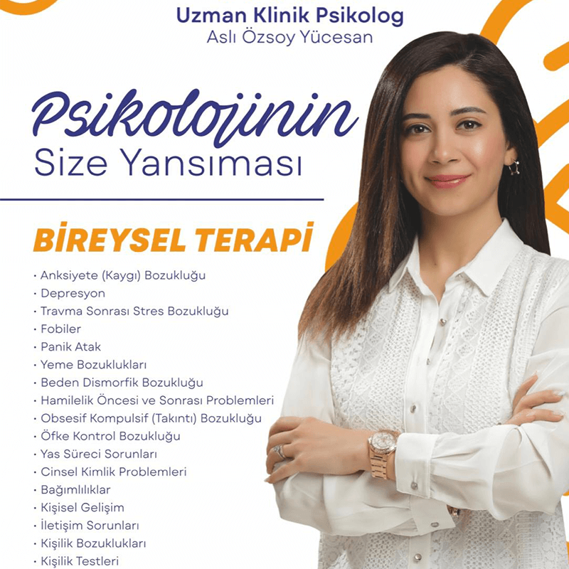 Aslı Özsoy Yücesan : Eskişehir Psikolog